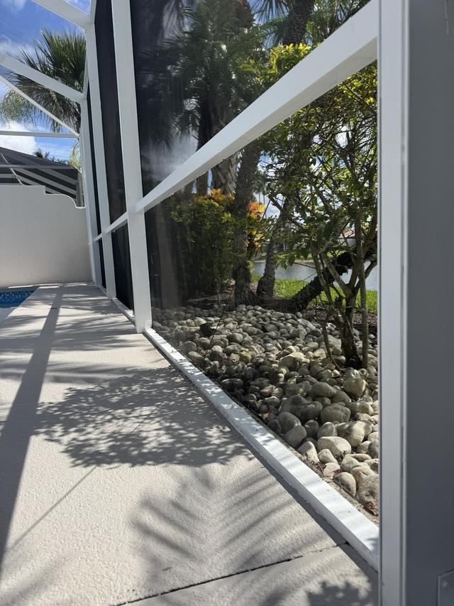 Torn lanai screen repair · $90, poolside view, Naples FL